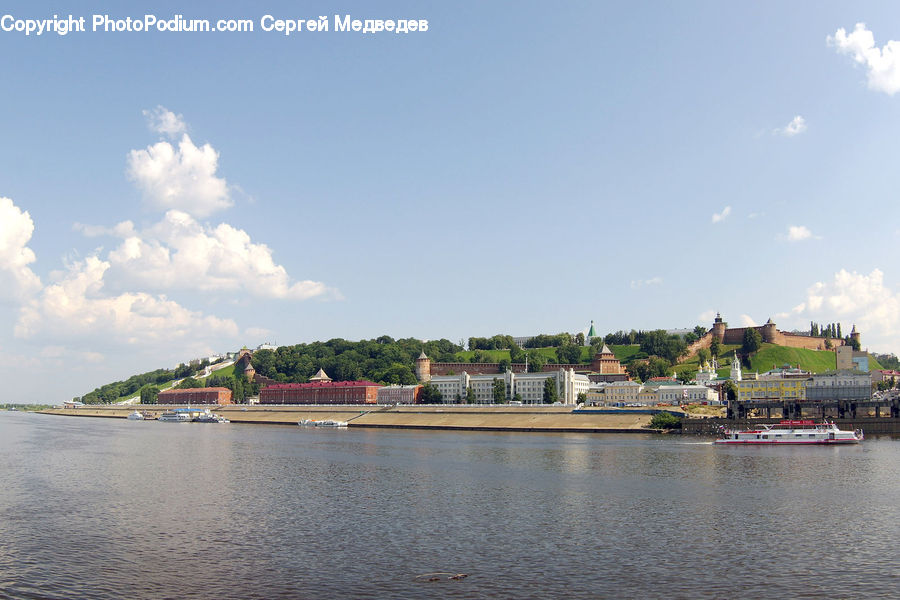 Architecture, Castle, Fort, Ferry, Freighter, Ship, Tanker
