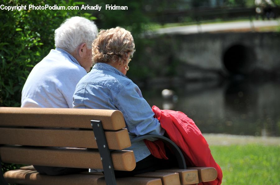 People, Person, Human, Park Bench, Leisure Activities, Field, Grass