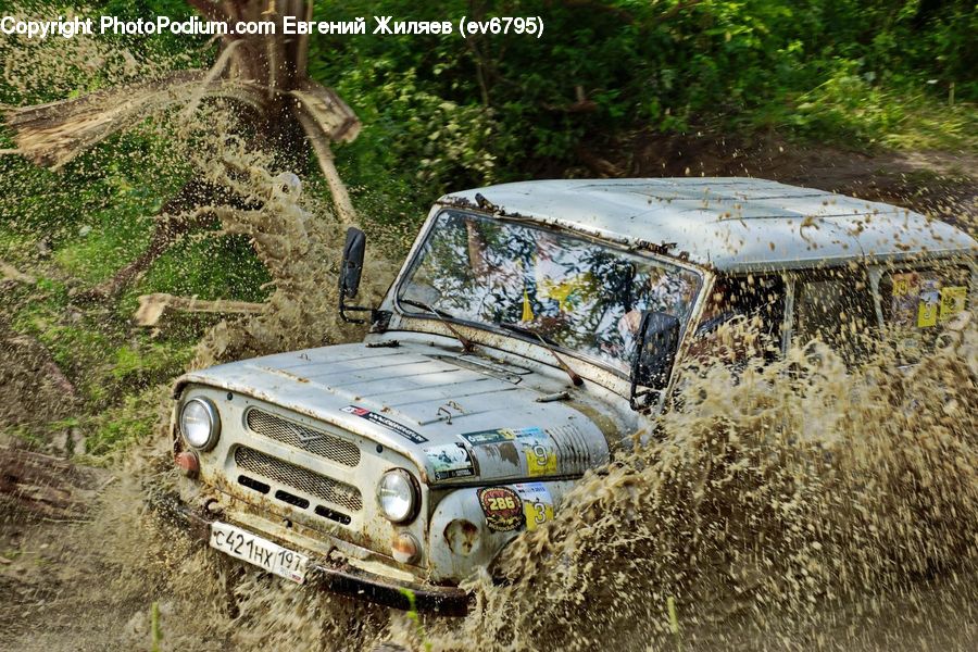 Car, Offroad, Dirt Road, Gravel, Road, Jeep, Vehicle
