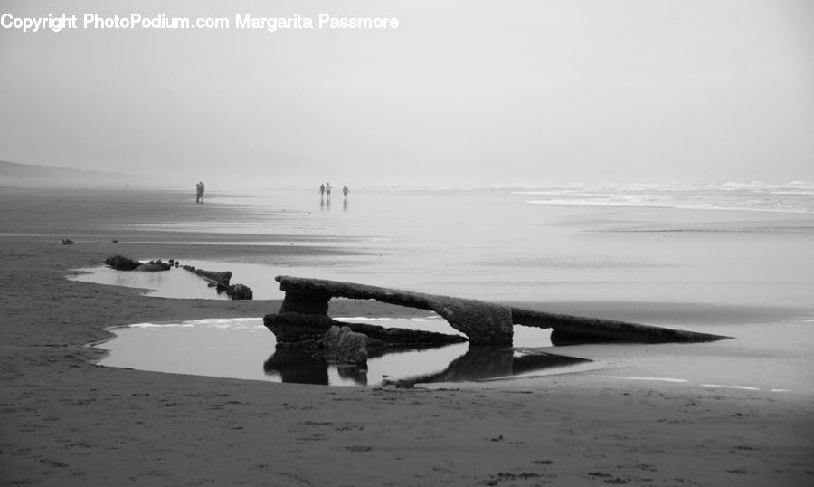 Beach, Coast, Outdoors, Sea, Water, Sand, Soil