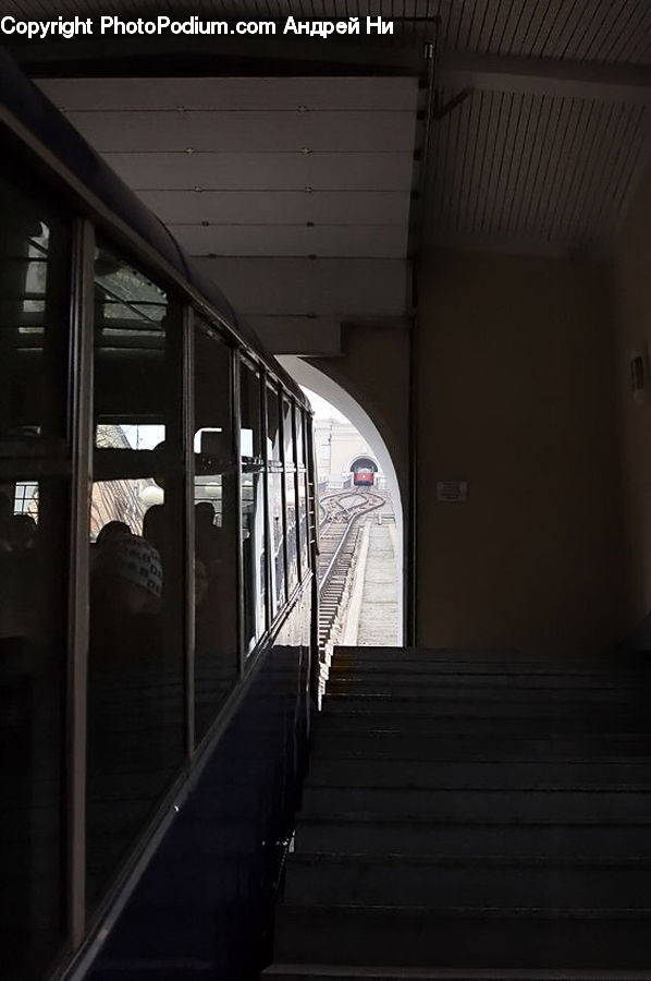 Train, Vehicle, Subway, Train Station, Indoors, Interior Design, Room