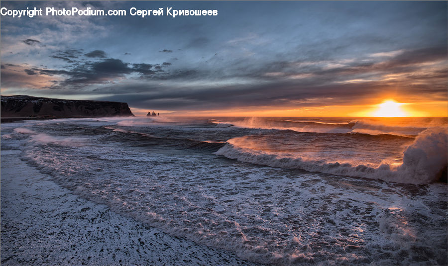 Outdoors, Sea, Sea Waves, Water, Coast, Ocean, Pavement