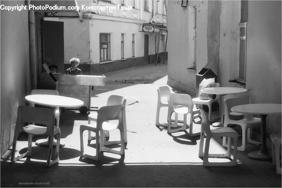 Chair, Furniture, Cafe, Cafeteria, Food Court, Dining Room, Indoors