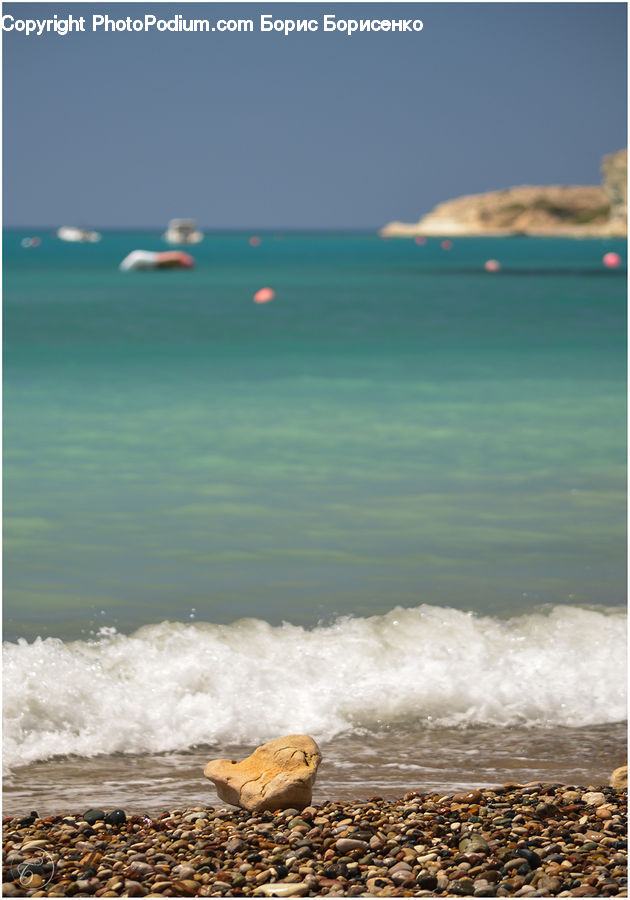 Beach, Coast, Outdoors, Sea, Water, Pebble, Leisure Activities
