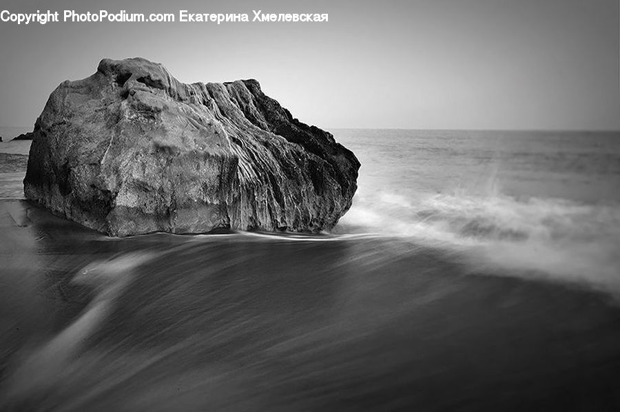 Coast, Outdoors, Sea, Water, Rock, Ocean, Sea Waves