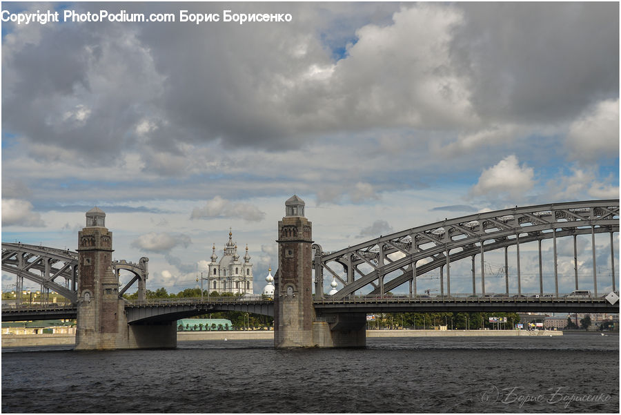 Bridge, Architecture, Cathedral, Church, Worship, Dome, City