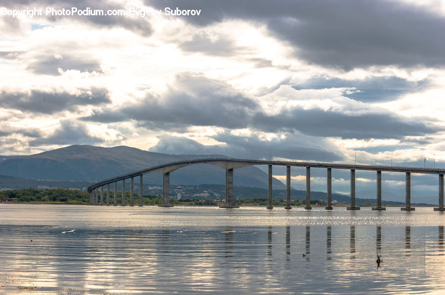 Dock, Pier, Bridge, Landscape, Nature, Scenery, Boardwalk