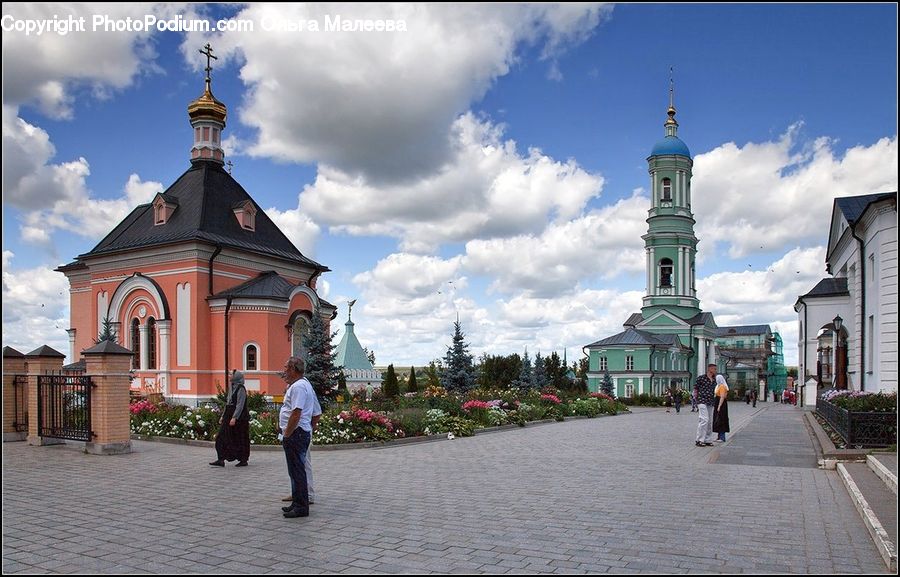 Architecture, Bell Tower, Clock Tower, Tower, Downtown, Plaza, Town