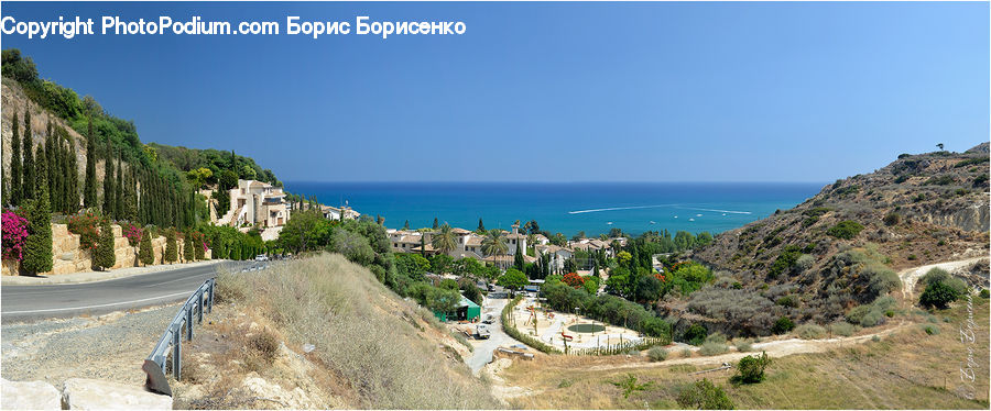 Coast, Outdoors, Sea, Water, Promontory, Beach, Architecture