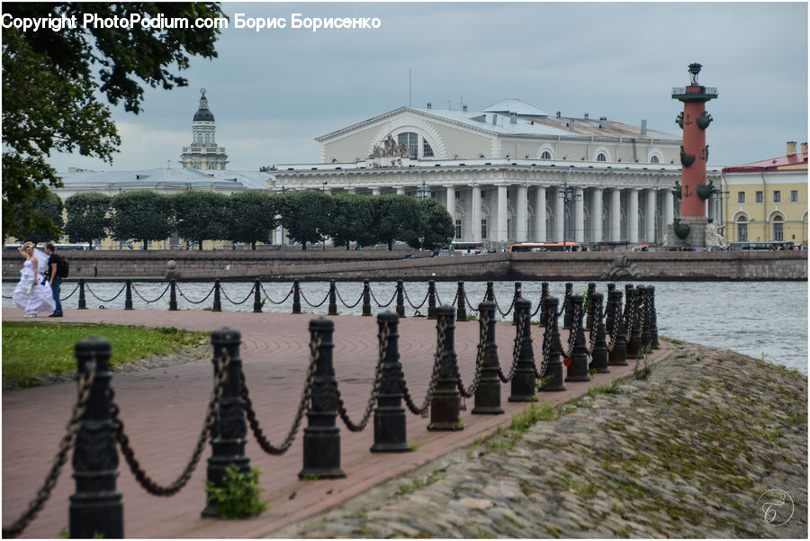 Boardwalk, Path, Pavement, Sidewalk, Walkway, Architecture, Dome