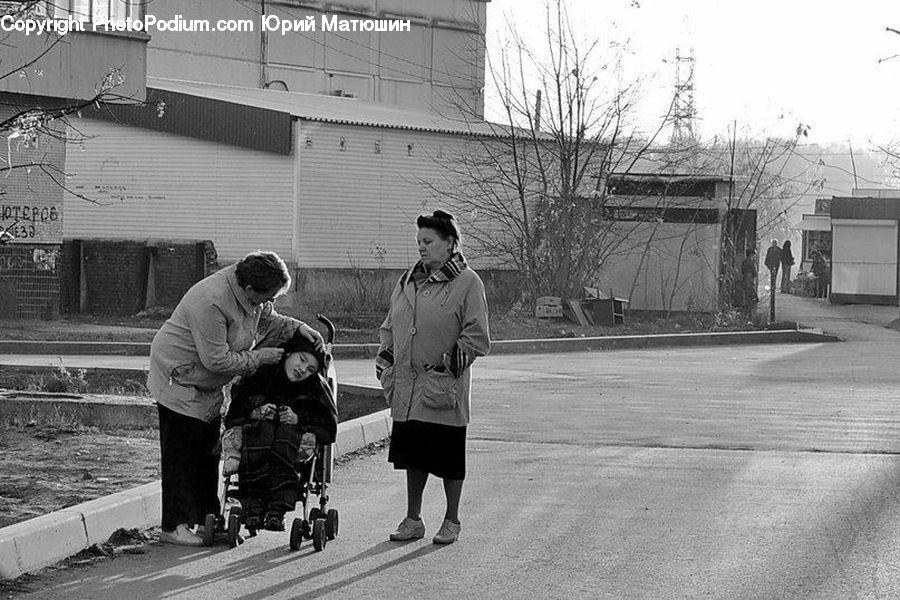 Human, People, Person, Coat, City, Downtown, Urban