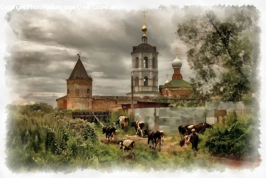 Architecture, Spire, Steeple, Tower, Bell Tower, Clock Tower, Church