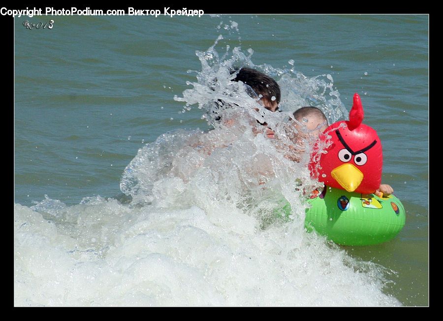 Banana Boat, Boat, Toy, Water, Sport, Swimming, Leisure Activities