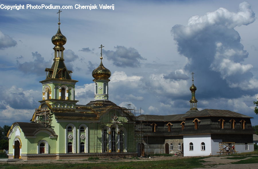 Architecture, Bell Tower, Clock Tower, Tower, Housing, Monastery, Factory