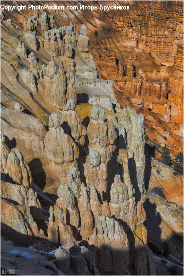 Canyon, Outdoors, Valley, Rock, Lumber, Mesa, Rubble