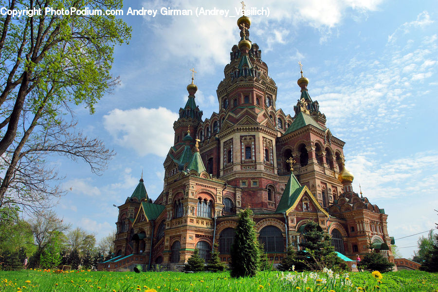 Architecture, Mansion, Cathedral, Church, Worship, Building, Castle