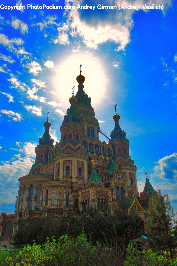 Architecture, Cathedral, Church, Worship, Castle, Fort, Building