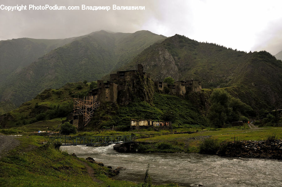 Architecture, Castle, Fort, Building, Cottage, Housing, Countryside