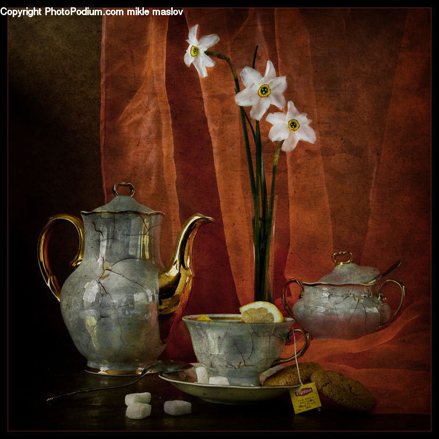 Jug, Pitcher, Glass, Goblet, Pot, Pottery, Water Jug