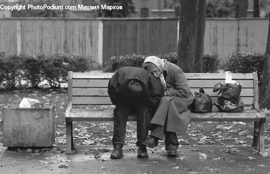 People, Person, Human, Bench