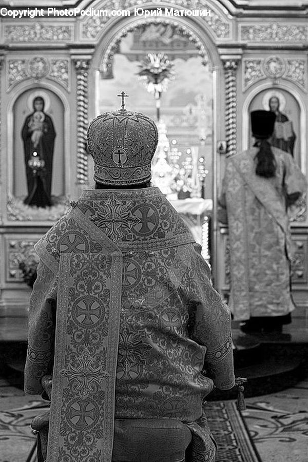 Architecture, Cathedral, Church, Worship, Court, Dome, Person