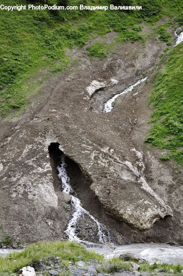 Creek, Outdoors, River, Water, Rock, Dirt Road, Gravel