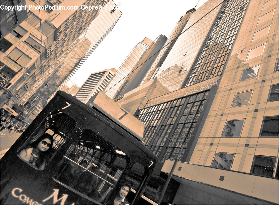 Building, City, High Rise, Downtown, Metropolis, Urban, Housing