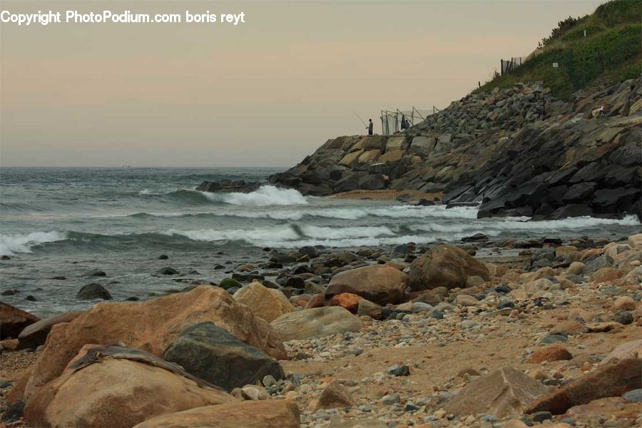 Rock, Coast, Outdoors, Sea, Water, Promontory, Ocean