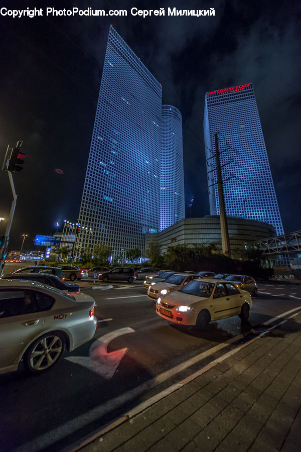 Automobile, Car, Vehicle, Parking, Parking Lot, City, Downtown