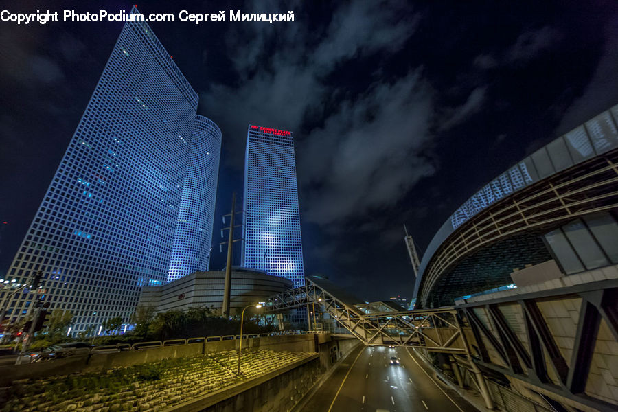 Architecture, City, Downtown, High Rise, Skyscraper, Metropolis, Urban