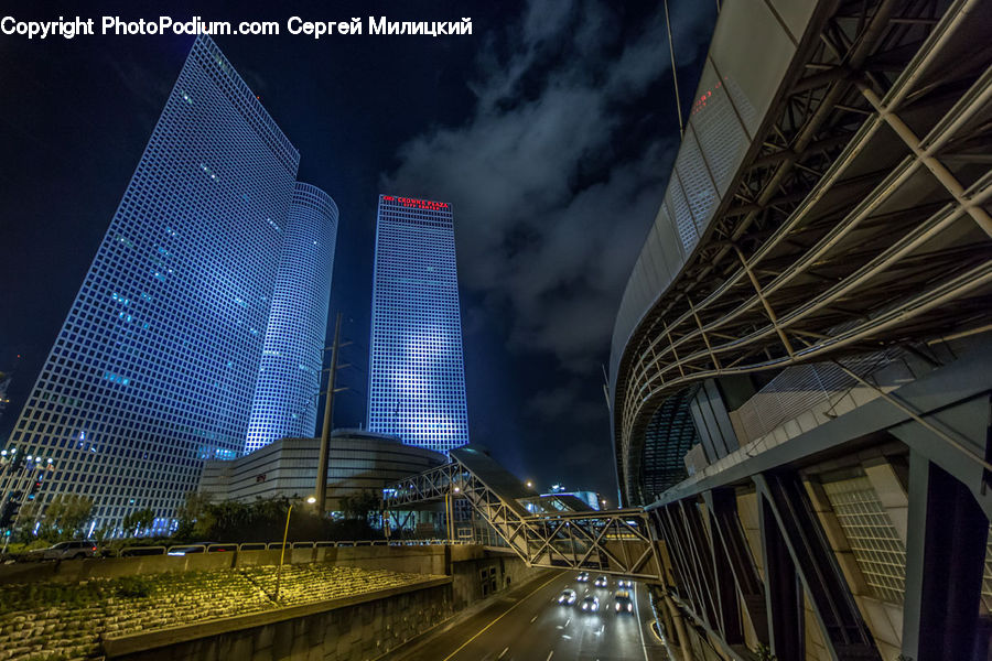 Architecture, City, Downtown, High Rise, Skyscraper, Metropolis, Urban