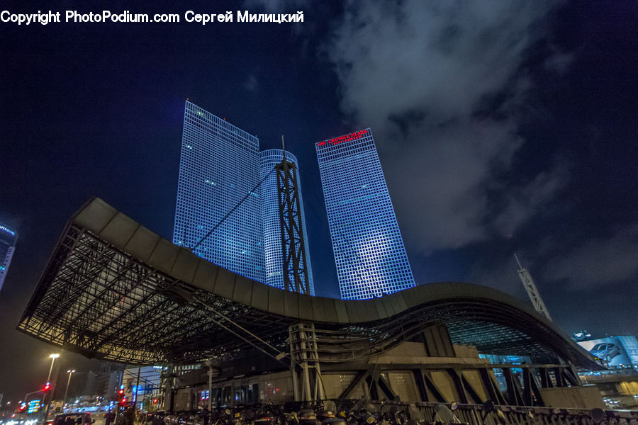 Architecture, Convention Center, Building, City, Downtown, Metropolis, Urban