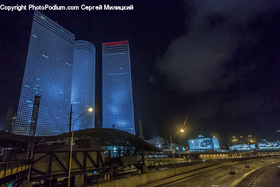 Architecture, Convention Center, City, Downtown, Metropolis, Urban, Train
