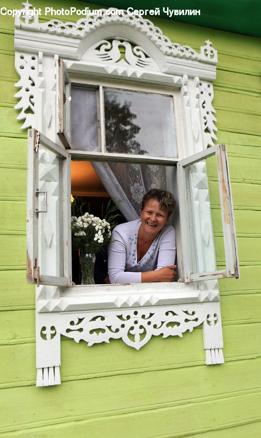 Plant, Potted Plant, People, Person, Human, Deck, Housing