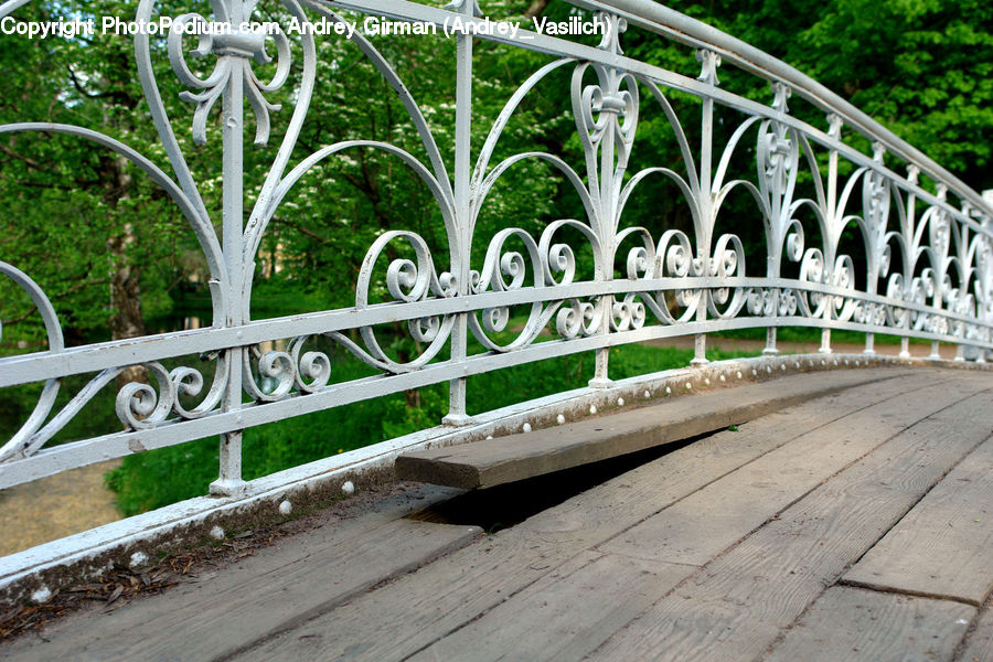Bench, Park Bench, Arbour