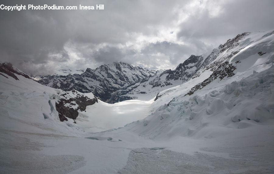 Arctic, Glacier, Ice, Mountain, Outdoors, Snow, Alps
