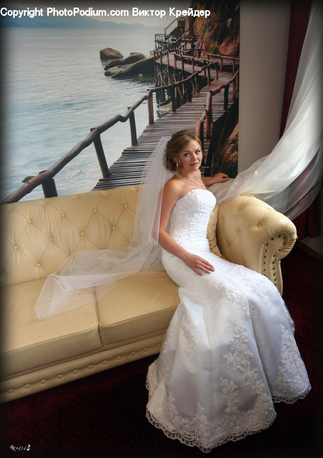 People, Person, Human, Dock, Landing, Pier, Bride