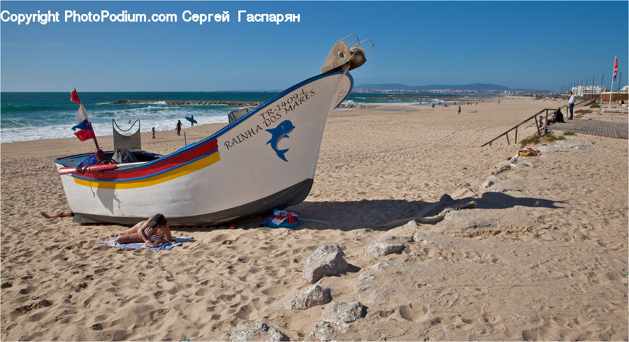 Beach, Coast, Outdoors, Sea, Water, Sand, Soil