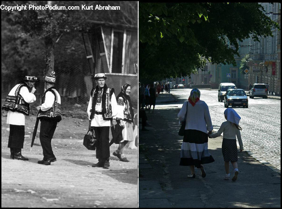 Human, People, Person, Leisure Activities, Walking, Back, City