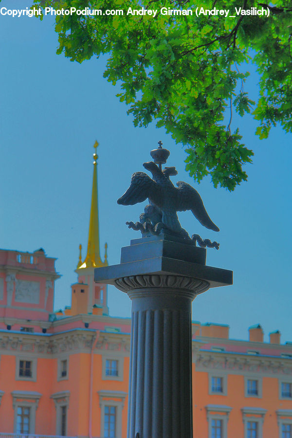 Art, Gargoyle, Statue, Brewery, Factory, Architecture, Spire