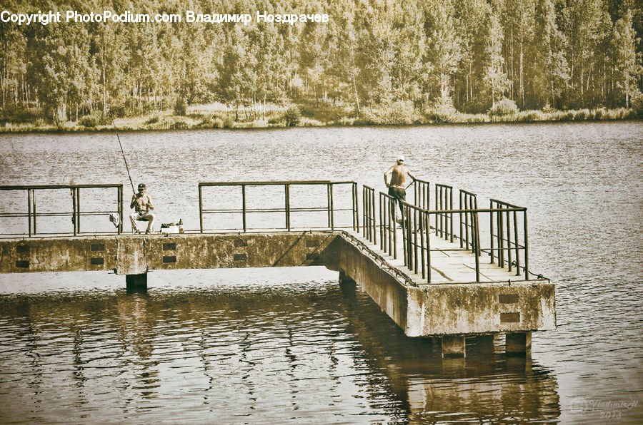 Flood, Dock, Landing, Pier, Water, Canal, Outdoors