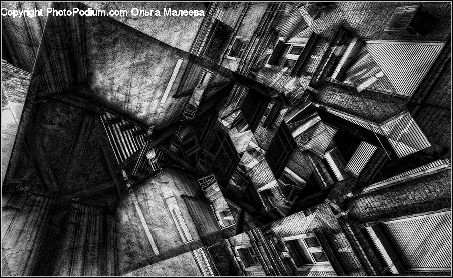 Box, Crate, Building, City, High Rise, Architecture, Cathedral