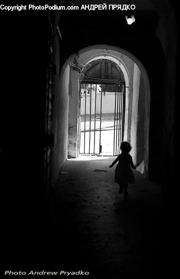 People, Person, Human, Corridor, Arch, Alley, Alleyway