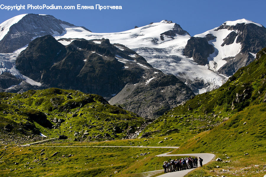 Arctic, Glacier, Ice, Mountain, Outdoors, Snow, Alps