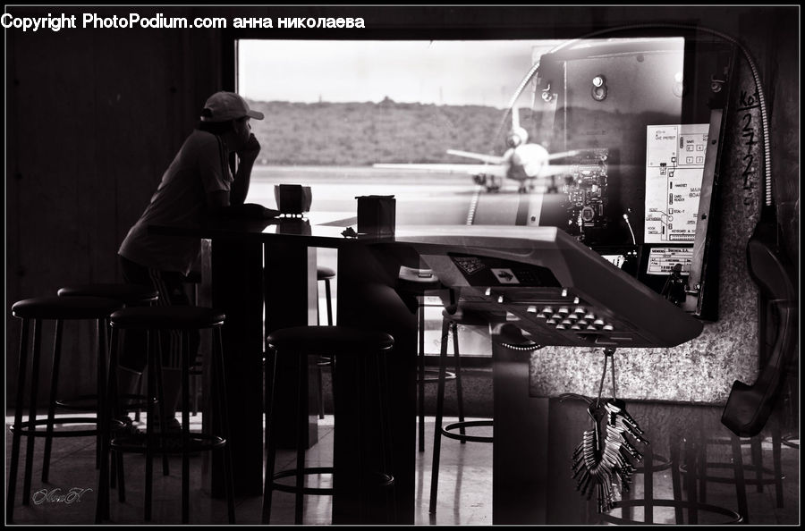 Chair, Furniture, Cafe, Cafeteria, Food Court, Bar Counter, Pub