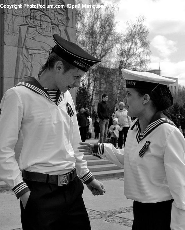 People, Person, Human, Sailor Suit, Portrait, Performer