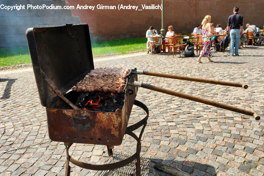 Bbq, Food, Hearth, Box, Safe