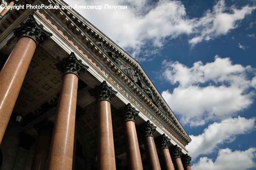 Column, Pillar, Architecture, Parthenon, Temple, Worship, Building