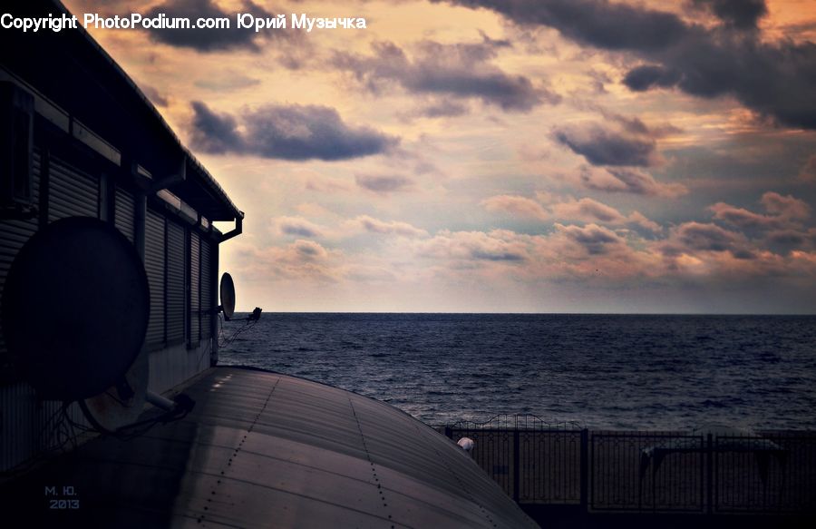 Building, Hut, Shelter, Boat, Dinghy, Deck, Porch