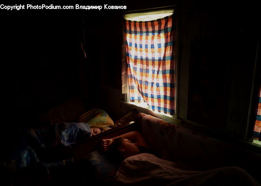 Apartment, Housing, Indoors, Room, Light, Asleep, Bedroom